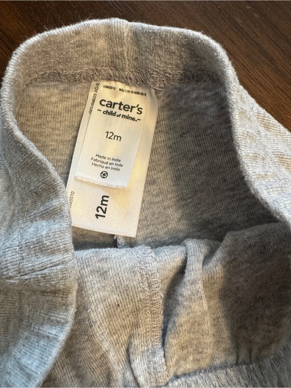 Carter's Toddler Leggings in Gray & Navy